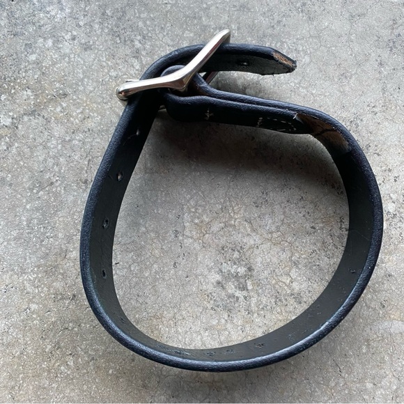 Vintage Dog Collar Hand-tooled Leather Eagle - Picture 4 of 10